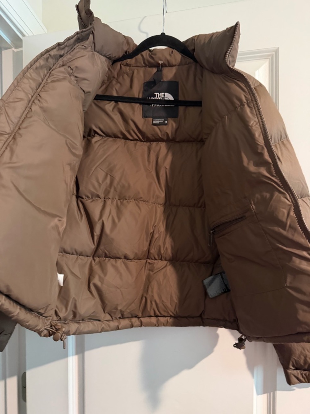 The North Face Chocolate Brown Insulated Puffer Jacket 🔥 Size XS - Picture 6 of 6